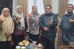 Kunjungan silaturahmi BRI Cabang Solok ke Pengadilan Agama Koto Baru, Kabupaten Solok.